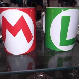 Two custom made coffee mugs sold as set !
